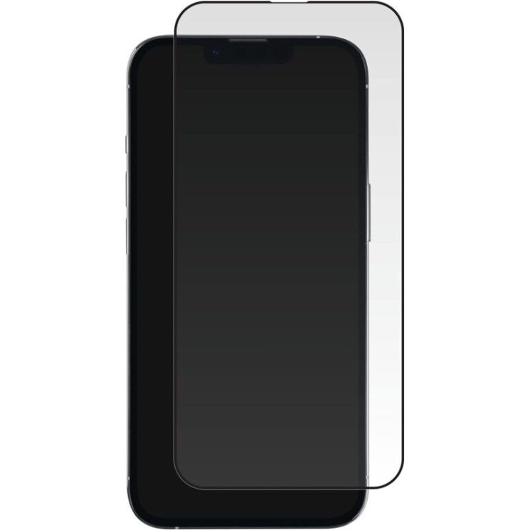 Захисне скло BodyGuardz Pure 2 Edge для Apple iPhone 13 / 13 Pro / 14 (SGGCM-APH61-9HG) - Black: фото 1 з 4