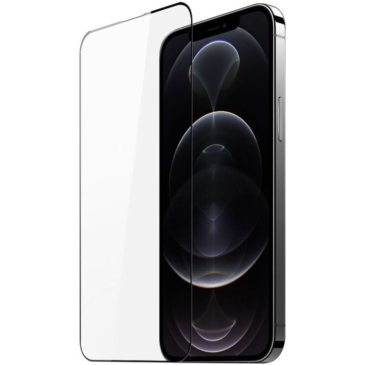 Защитное стекло DUX DUCIS Full Glue для Apple iPhone 13 / 13 Pro / 16e - Black: фото 1 из 7