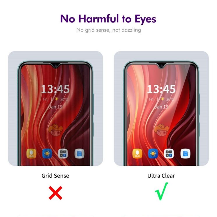 Защитное стекло ENKAY Privacy для Samsung Galaxy A26 (A266) - Grey: фото 5 из 7