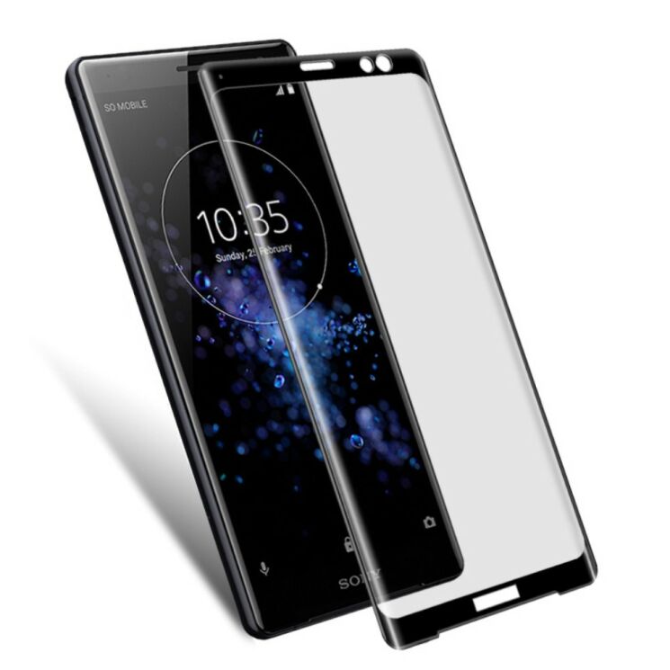 Защитное стекло IMAK Full Covering для Sony Xperia XZ3 - Black: фото 2 из 11