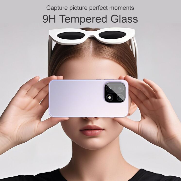 Защитное стекло IMAK Install Black Glass Lens для OnePlus 15 - Black: фото 4 из 9