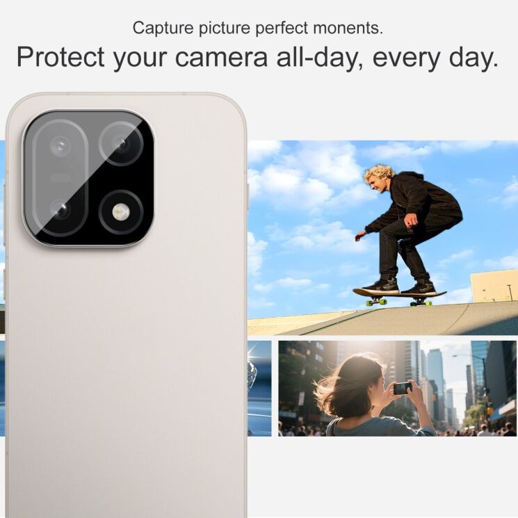 Защитное стекло IMAK Install Black Glass Lens для OnePlus 15 - Black: фото 6 из 9