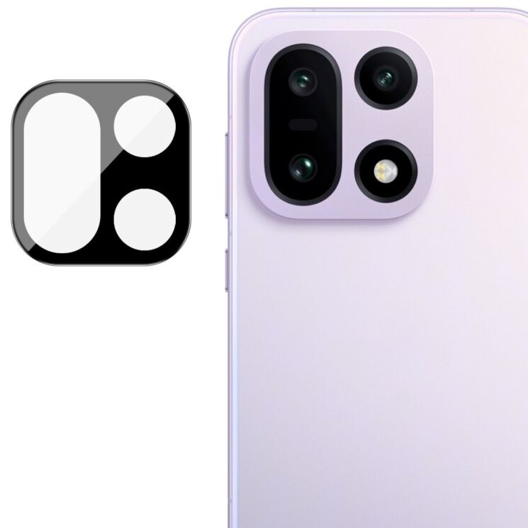 Защитное стекло IMAK Install Black Glass Lens для OnePlus 15 - Black: фото 1 из 9