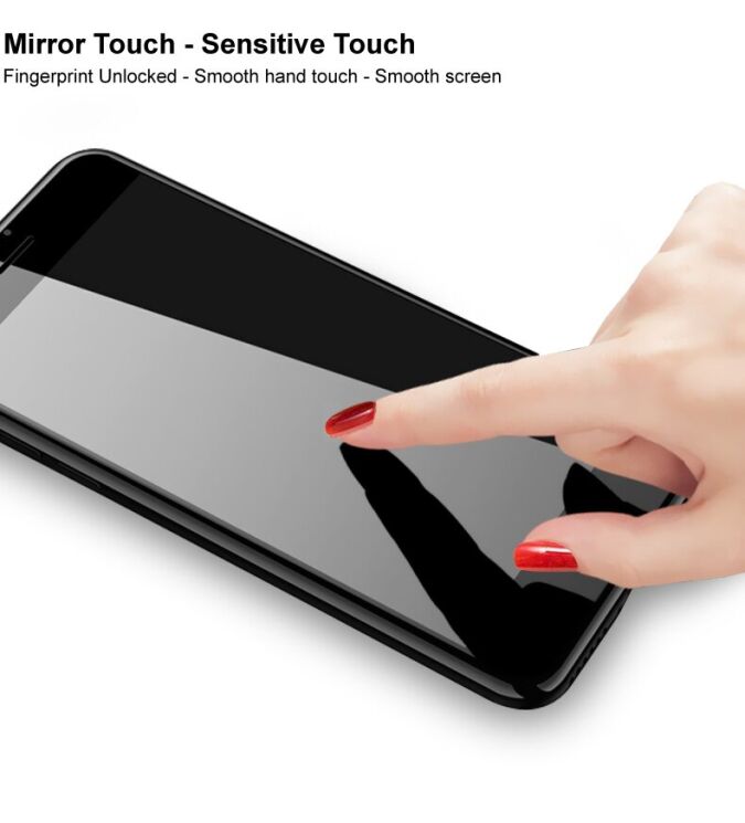 Защитное стекло IMAK Privacy 9H Protect для Samsung Galaxy A12 (A125) - Transparent: фото 6 из 9
