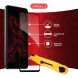 Защитное стекло Intaleo Full Glue для TECNO Spark 20 Pro - Black (345427B). Фото 6 из 9