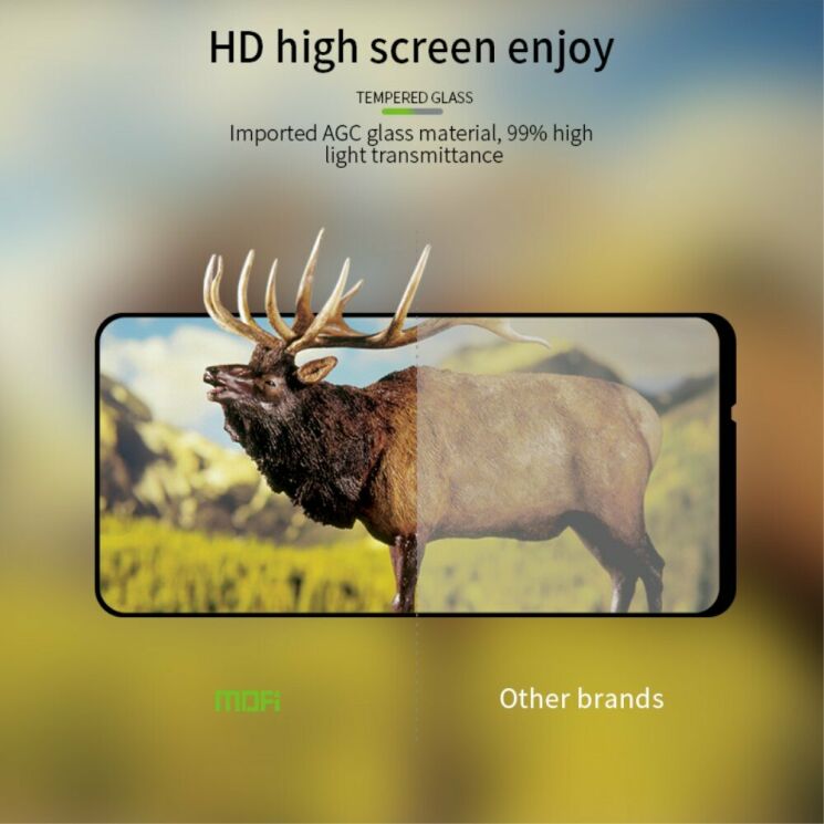 Защитное стекло MOFI 9H Full Glue для Huawei P Smart Pro / Honor 9X (for China) - Black: фото 12 из 13