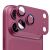 Захисне скло на камеру ENKAY Camera Style для iPhone 18 Pro - Wine Red: фото 1 з 6