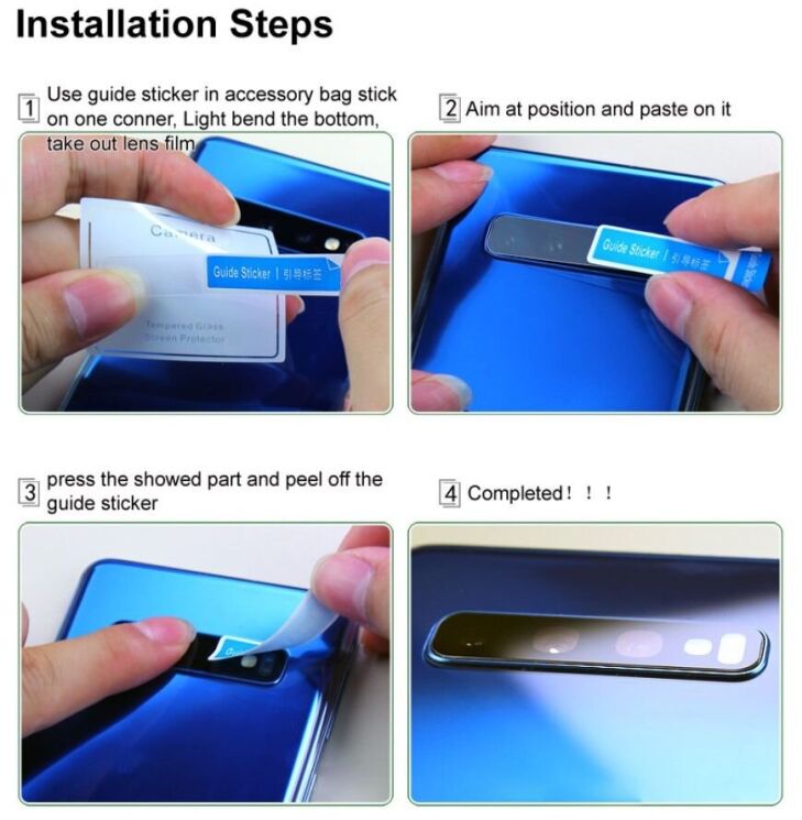 Защитное стекло на камеру IMAK Integrated Lens Protector для Xiaomi 14T: фото 4 из 5