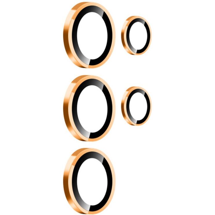 Защитное стекло на камеру RURIHAI Lens Protector для Samsung Galaxy S26 Ultra (S948) - Orange: фото 3 из 6