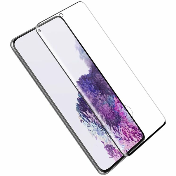 Защитное стекло NILLKIN 3D CP+ MAX для Samsung Galaxy S20 Plus (G985) - Black: фото 5 из 13