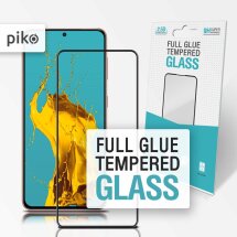 Захисне скло Piko Full Glue для Samsung Galaxy S21 (G991) - Black: фото 1 з 4