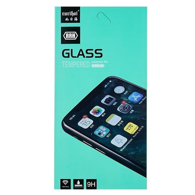 Защитное стекло RURIHAI Full Glue Screen Protect для Realme C55 - Black: фото 9 из 9