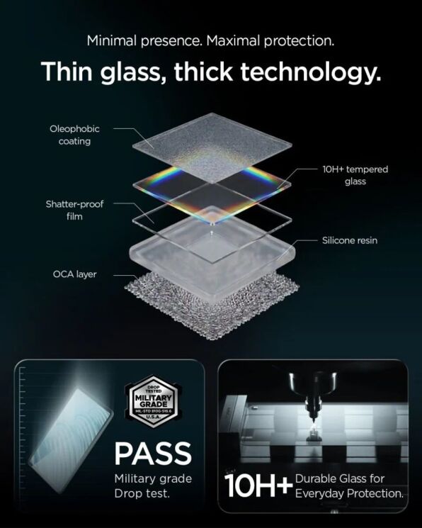 Захисне скло Spigen GLAS.tR AlignMaster T для iPad Air 11 M4/M3/M2 (2026/2025/2024) AGL11702 (409804) Захисне скло Spigen GLAS.tR AlignMaster T для iPad Air 11 M4/M3/M2 (2026/2025/2024) AGL11702: фото 8 з 12