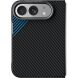 Защитный чехол ABEEL Carbon Fiber Case для iPhone Duo - Black / Blue (435042BL). Фото 2 из 7