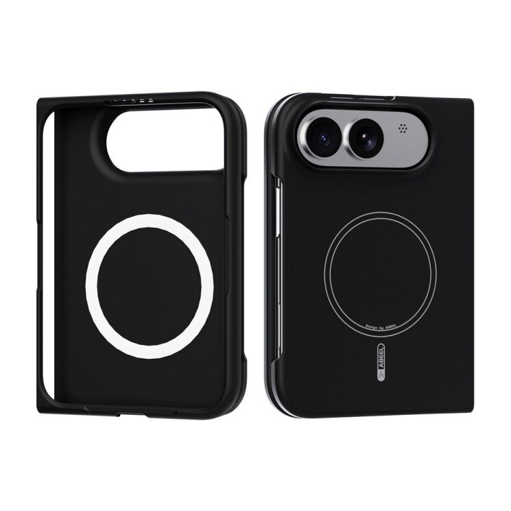 Захисний чохол ABEEL Lyra Skin with MagSafe (FF) для iPhone Duo - Black: фото 1 з 6