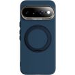 Защитный чехол ABEEL Silk Ring Magnetic для Google Pixel 11 Pro XL - Dark Blue (426018DB)
