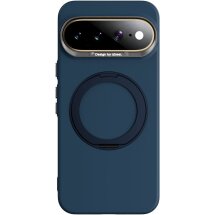 Защитный чехол ABEEL Silk Ring Magnetic для Google Pixel 11 Pro XL - Dark Blue: фото 1 из 7