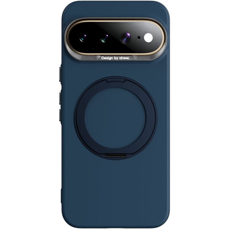 Защитный чехол ABEEL Silk Ring Magnetic для Google Pixel 11 Pro XL - Dark Blue: фото 1 из 7