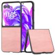 Защитный чехол ABEEL Texture Case для Motorola Razr 50 Ultra - Pink (358803P)