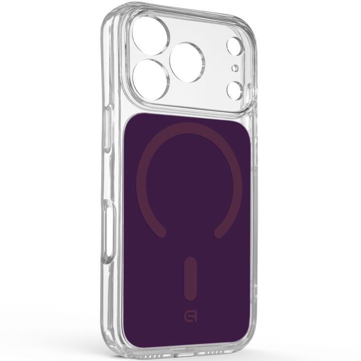 Захисний чохол ArmorStandart Clear Hybrid MagCase для iPhone 18 Pro / 17 Pro - Dark Cherry (423708WR) Захисний чохол ArmorStandart Clear Hybrid MagCase для iPhone 18 Pro / 17 Pro - Dark Cherry: фото 2 з 3