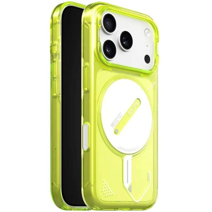 Захисний чохол AULUMU Ghost Lumen (with MagSafe) для iPhone 18 Pro / 17 Pro - Yellow: фото 1 з 8