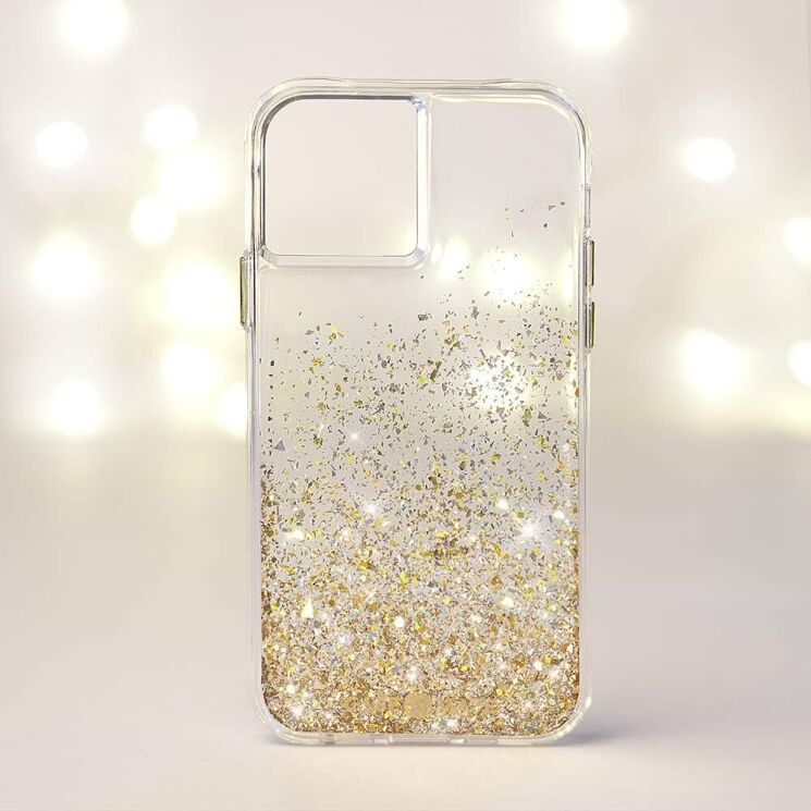 Защитный чехол Case-Mate Twinkle Ombre для Apple iPhone 12 / iPhone 12 Pro - Gold: фото 3 из 14