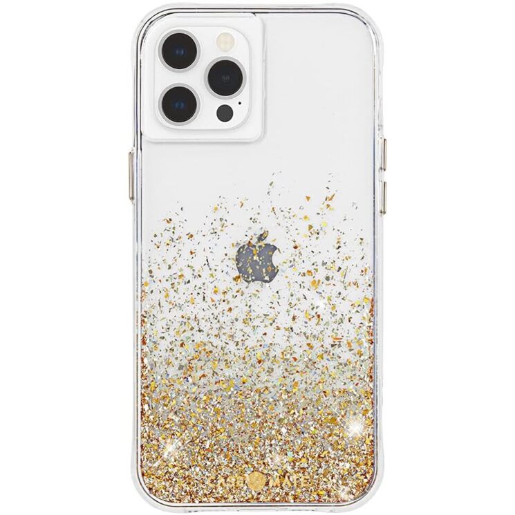 Защитный чехол Case-Mate Twinkle Ombre для Apple iPhone 12 / iPhone 12 Pro - Gold: фото 1 из 14