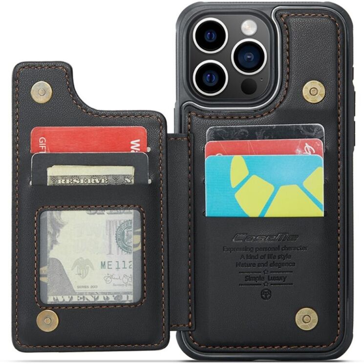 Защитный чехол CaseMe C22 Series для Apple iPhone 15 Pro Max - Black: фото 2 из 12