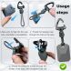 Защитный чехол Deexe Anchor Clip для Apple AirTag / AirTags 2 - Dark Brown (274040DZ). Фото 6 из 8