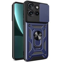 Защитный чехол Deexe Armor Shield для Motorola Edge 50 Neo - Blue: фото 1 из 10