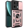 Защитный чехол Deexe Armor Shield для Xiaomi Redmi Note 13 Pro 5G / Poco X6 - Rose Gold (341139RG)