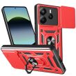 Защитный чехол Deexe Armor Shield для Xiaomi Redmi Note 14 4G - Red (373469R)