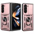 Защитный чехол Deexe Armor Shield (FF) для Samsung Galaxy Fold 6 - Rose Gold (357614RG)