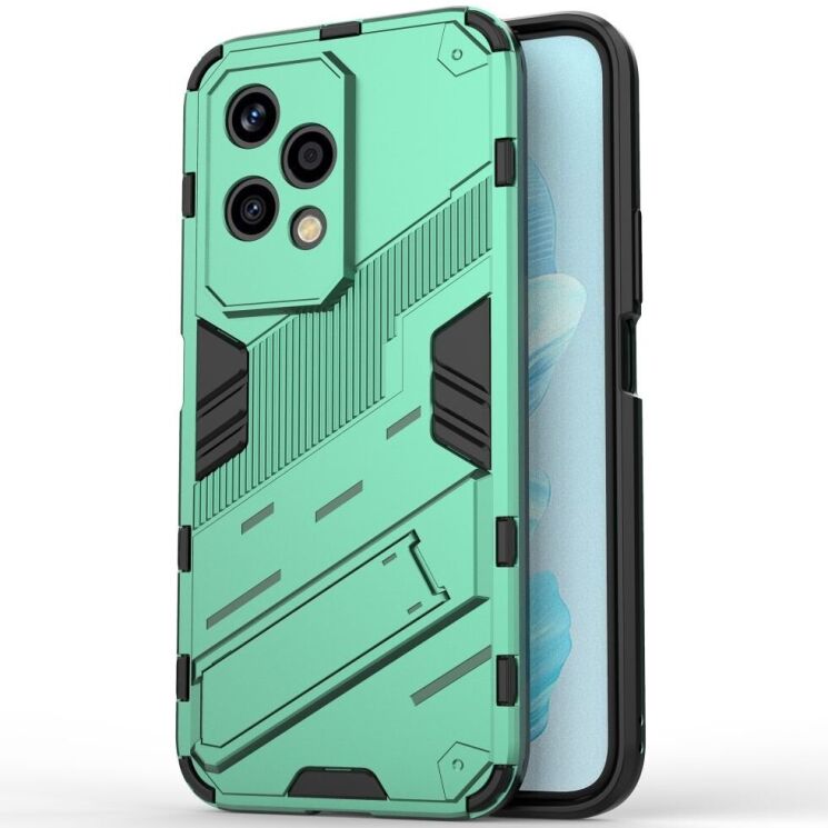 Защитный чехол Deexe Bibercas для Honor 200 Lite - Green: фото 2 из 8