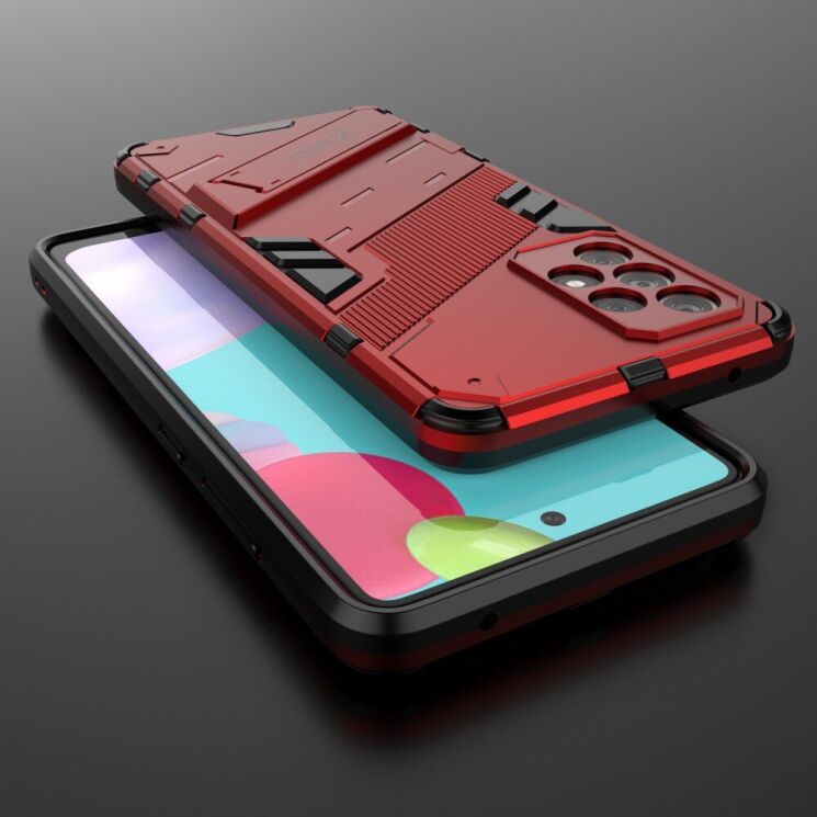 Защитный чехол Deexe Bibercas для Samsung Galaxy A52 (A525) / A52s (A528) - Red: фото 6 из 10