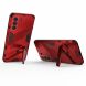 Защитный чехол Deexe Bibercas для Samsung Galaxy S21 FE (G990) - Red (240227R). Фото 3 из 9