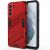 Защитный чехол Deexe Bibercas для Samsung Galaxy S21 FE (G990) - Red: фото 1 из 9