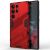 Защитный чехол Deexe Bibercas для Samsung Galaxy S23 Ultra - Red: фото 1 из 6