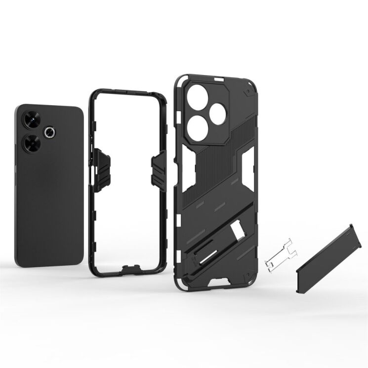Защитный чехол Deexe Bibercas для Xiaomi Redmi 13 - Green: фото 6 из 6