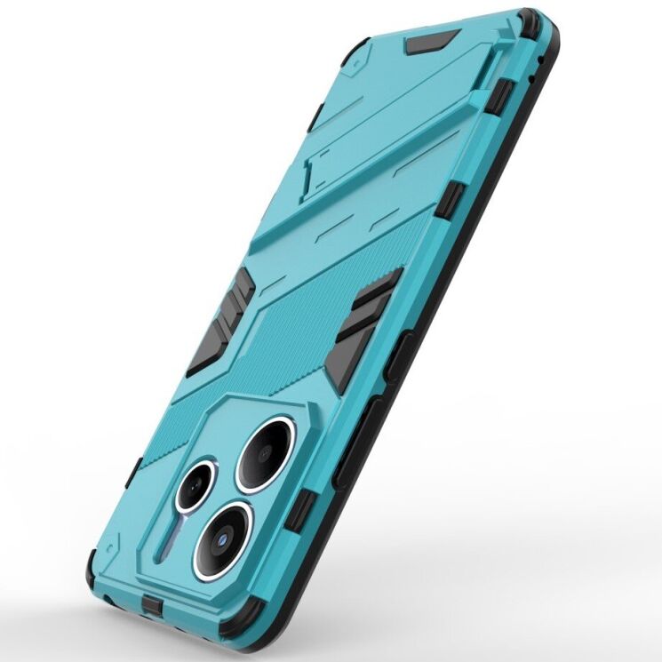 Защитный чехол Deexe Bibercas для Xiaomi Redmi Note 14 5G - Baby Blue: фото 2 из 5