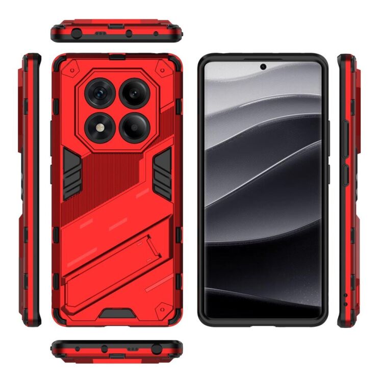 Захисний чохол Deexe Bibercas для Xiaomi Redmi Note 14 Pro - Black: фото 6 з 6