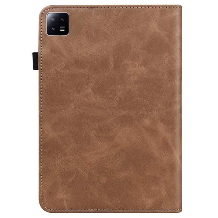 Захисний чохол Deexe Business Cover для Xiaomi Pad 6 / 6 Pro - Brown: фото 5 з 11