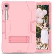 Захисний чохол Deexe Color Kickstand для Samsung Galaxy Tab S9 / S9 FE / S10 FE (X710/716/510/516/520/526) - Rose Gold (333019RG)
