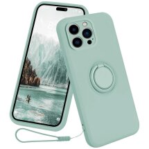 Защитный чехол Deexe Color Shell для Apple iPhone 16 Pro Max - Light Green: фото 1 из 6