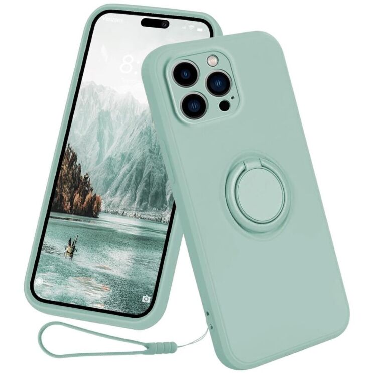 Защитный чехол Deexe Color Shell для Apple iPhone 16 Pro Max - Light Green: фото 1 из 6