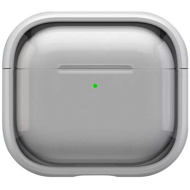 Защитный чехол Deexe Color Stand для Apple AirPods 4 - White: фото 1 из 10