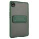 Защитный чехол Deexe Crystal Kickstand для Samsung Galaxy Tab A9 (X110/115) - Green (339350G). Фото 5 из 12