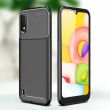 Защитный чехол Deexe Fusion для Samsung Galaxy A01 (A015) - Black (264208B)