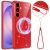 Защитный чехол Deexe Glitter Case with MagSafe для Samsung Galaxy A27 (A276) - Red: фото 1 из 8