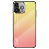 Захисний чохол Deexe Gradient Color для Apple iPhone 13 Pro Max - Yellow / Pink (279719YP)